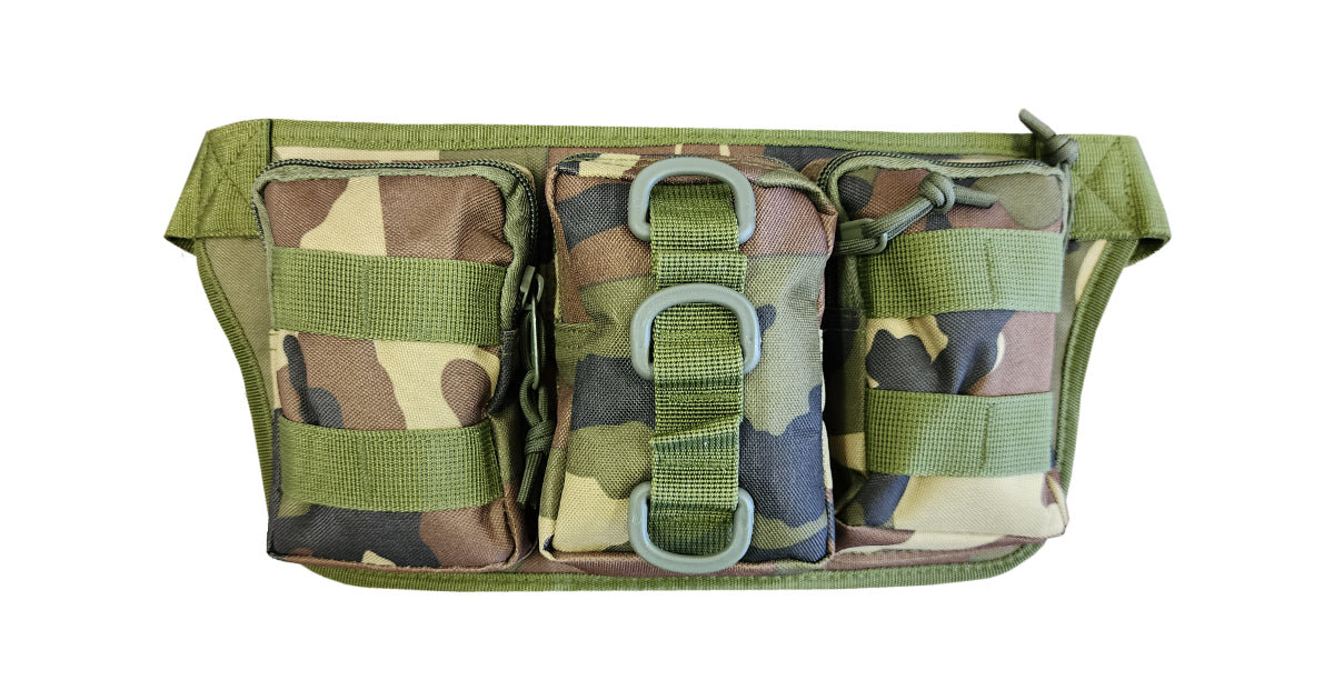 Tactical Waist Bag 3 Compartment (Various Colours)