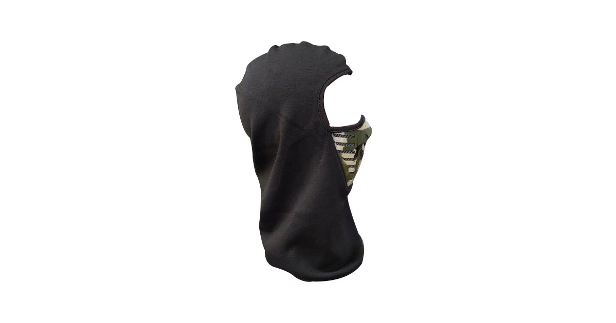 Black Camo Airflow Balaclava - NEW