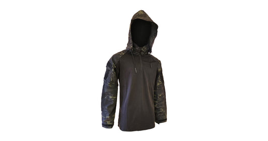 black-multicam-frog-shirt-with-hood image 1