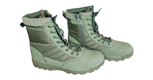 Olive Combat SWAT Boots - NEW