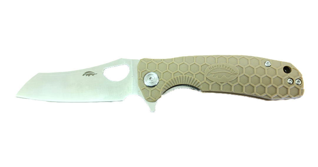 Tan Honey Badger Knife