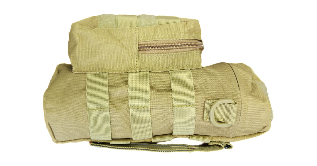 Water Bottle Molle Pouch (Black)