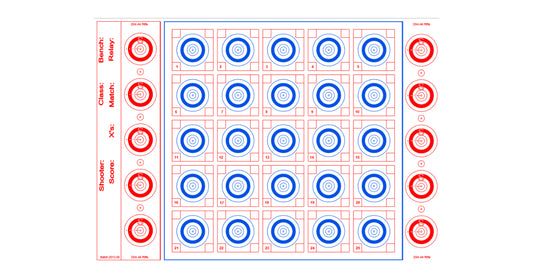 Air Rifle Target (A3)