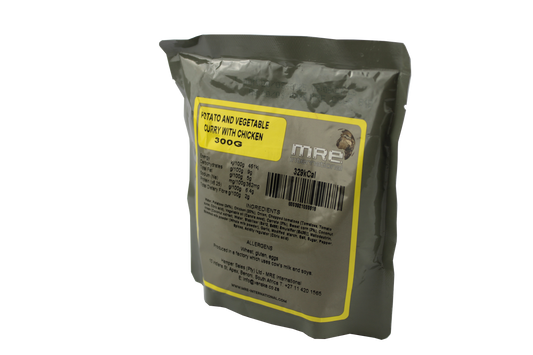 Potato & Veg Curry with Chicken (300g)