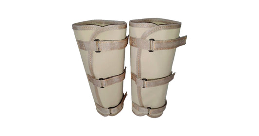 Snake Gaiters (Beige)