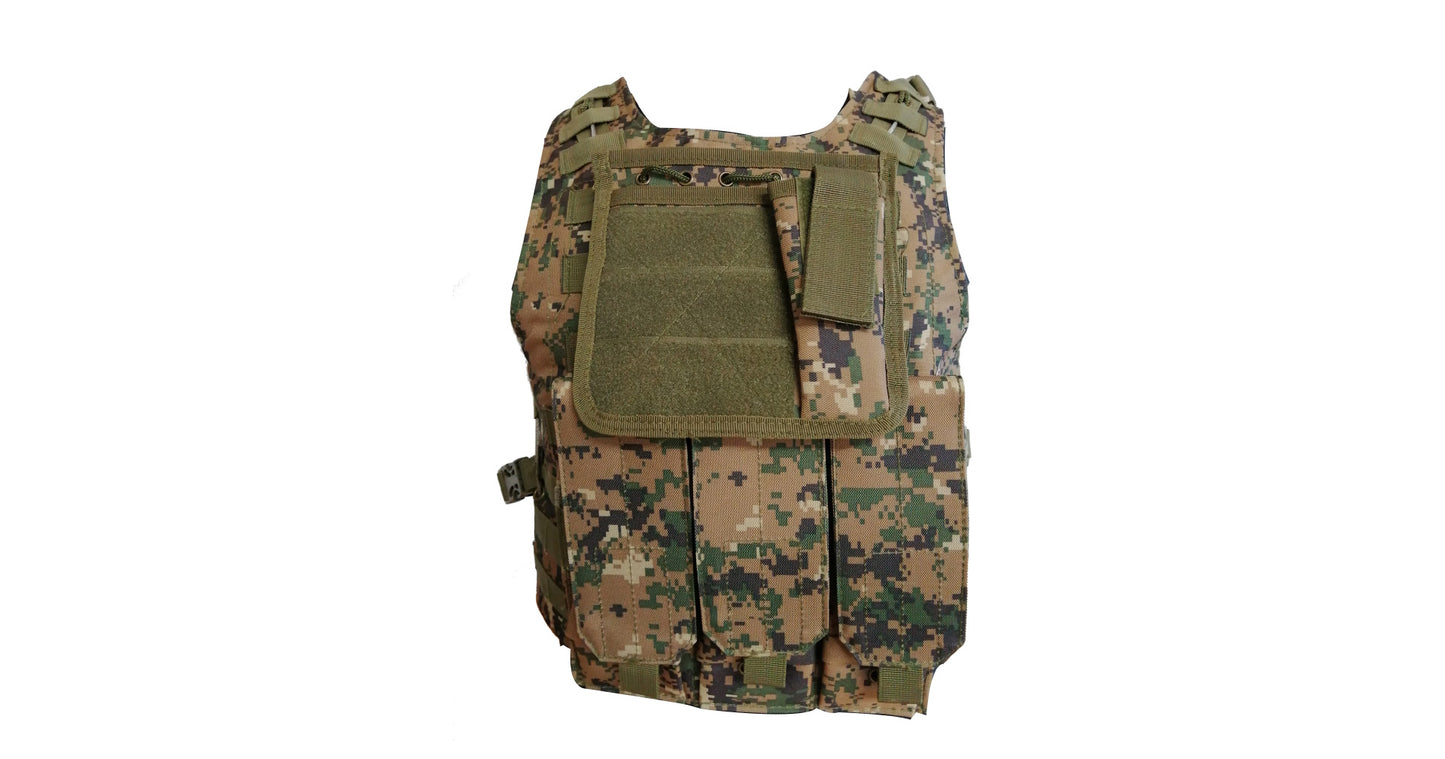 Tactical Vest (Heavy Duty, Various Colours)