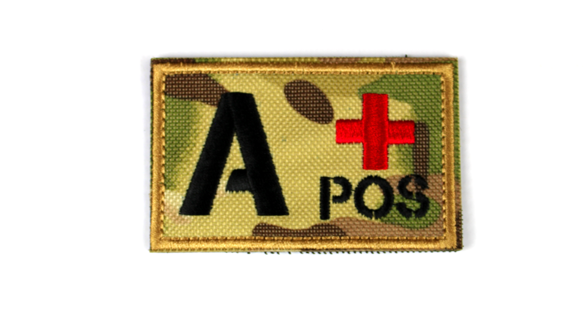 Camo Blood Patch A Positive