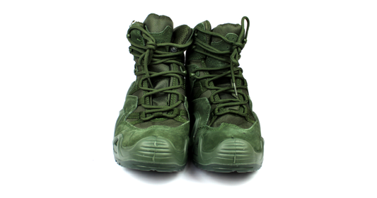 Olive AK Ankle Boots