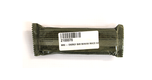 MRE Energy Bar Banana Maize 50g