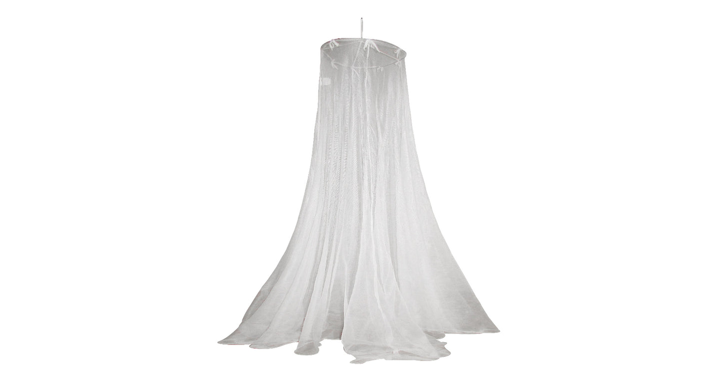 mosquito-net-white-single-bed image 0