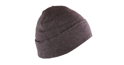 Plain Brown Beanie