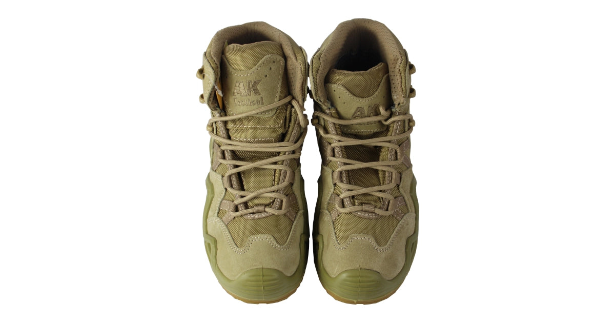 Beige AK Ankle Boots
