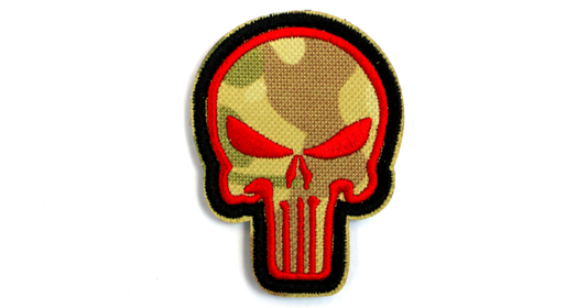 Punisher Camo &amp; Red Patch image 0