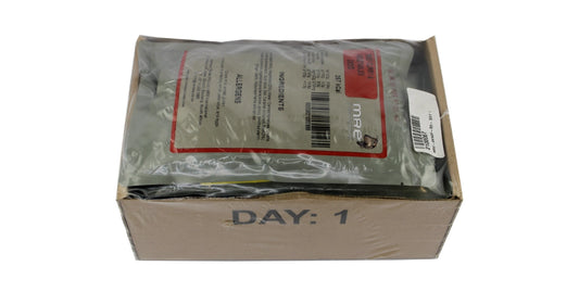 SANDF MRE Meal Day 1