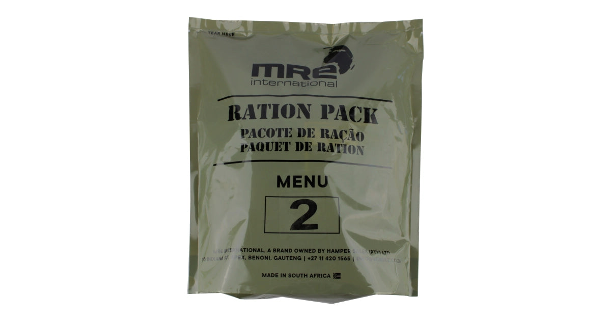 SANDF MRE Meal Day 2