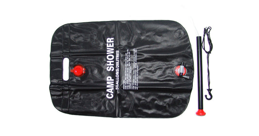 20 Litre Camping Shower (Black) - NEW