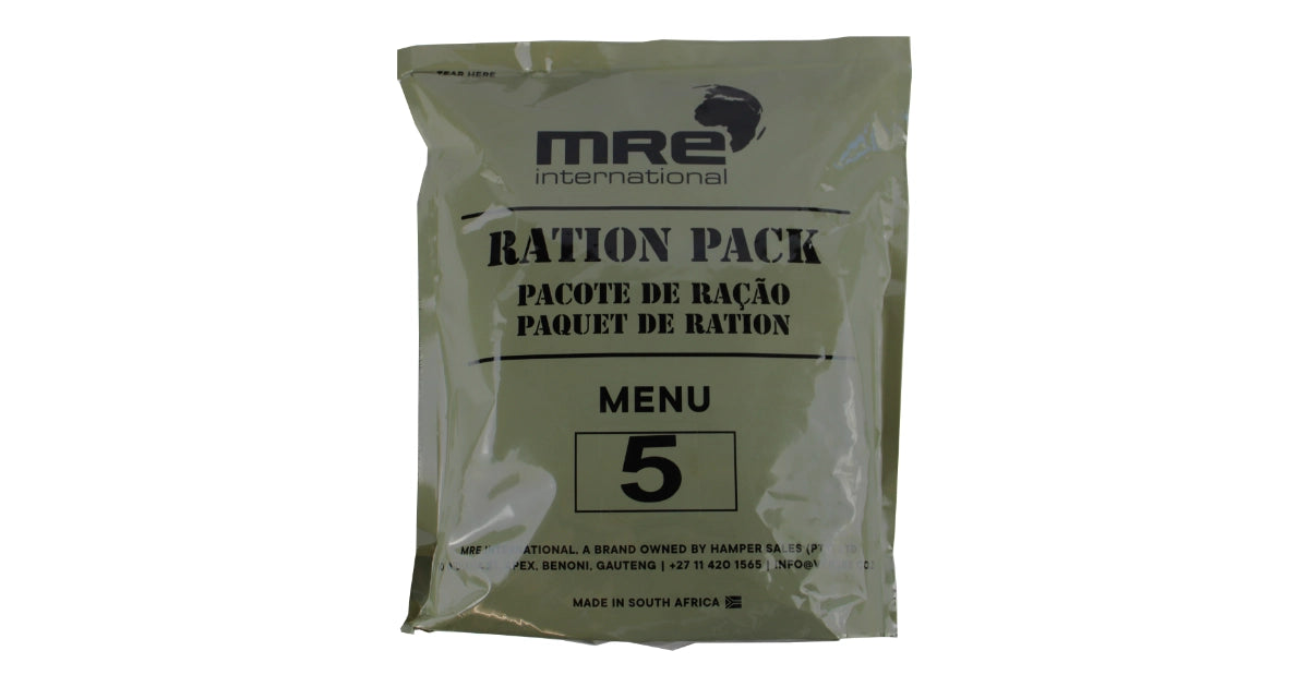 SANDF MRE Meal Day 5