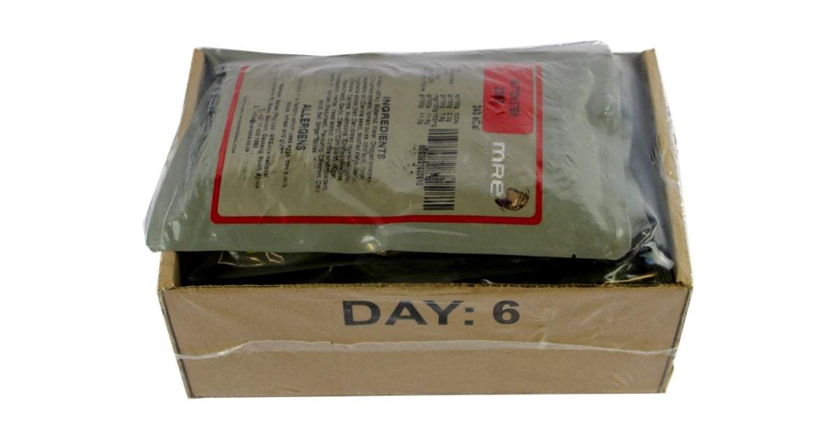 SANDF MRE Meal Day 6