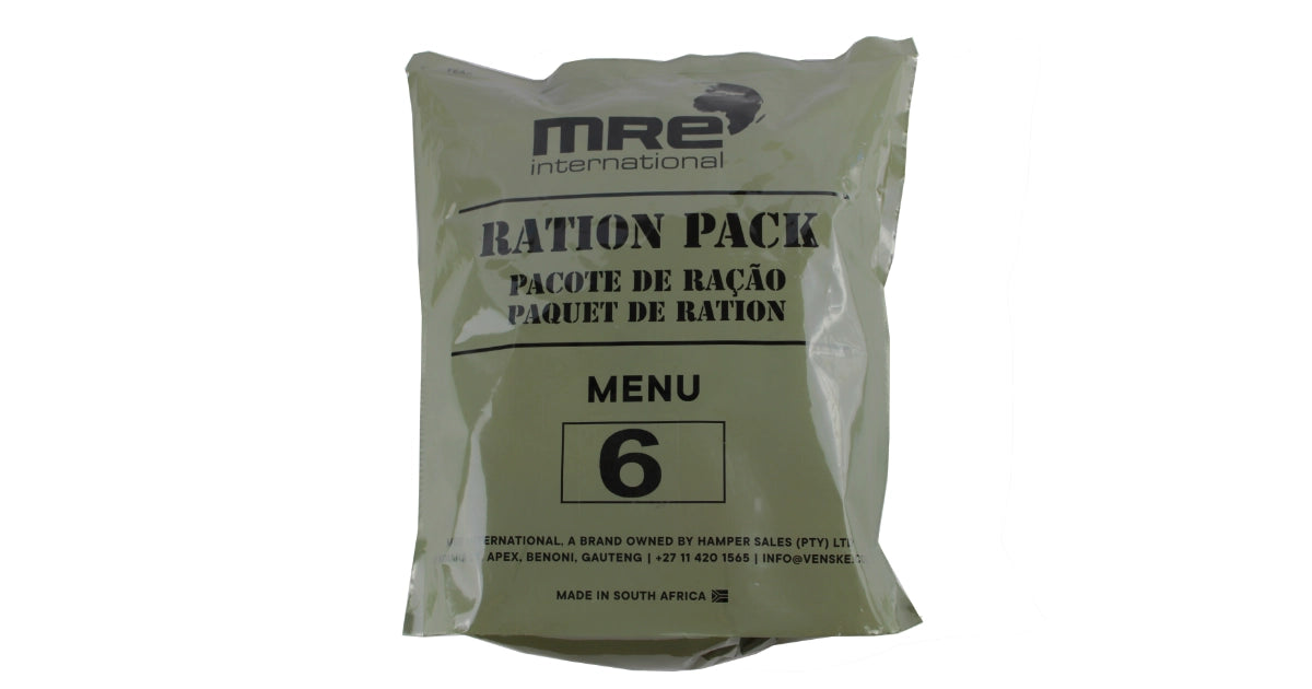 SANDF MRE Meal Day 6