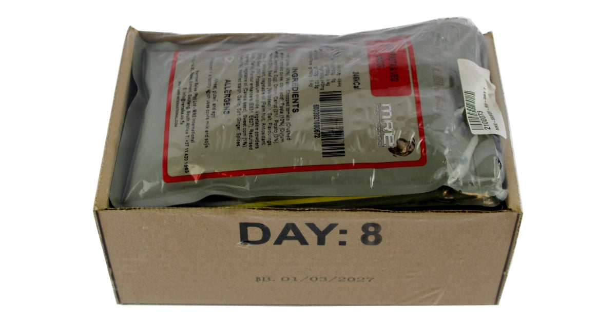 SANDF MRE Meal Day 8