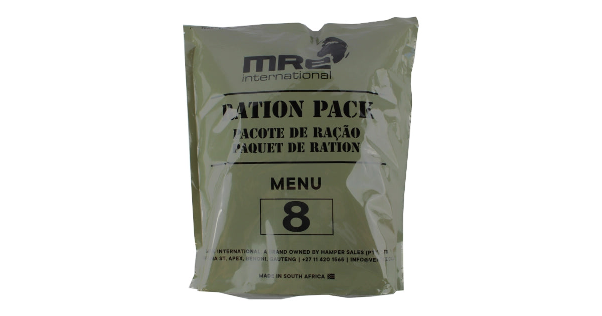 SANDF MRE Meal Day 8