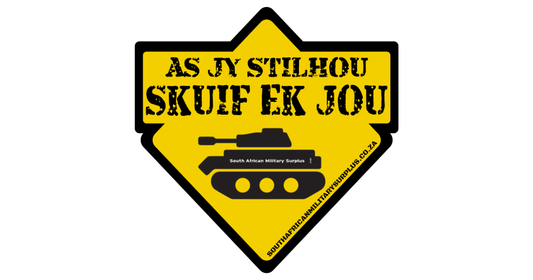 As Jy Stilhou, Skuif Ek Jou Bumper Sticker
