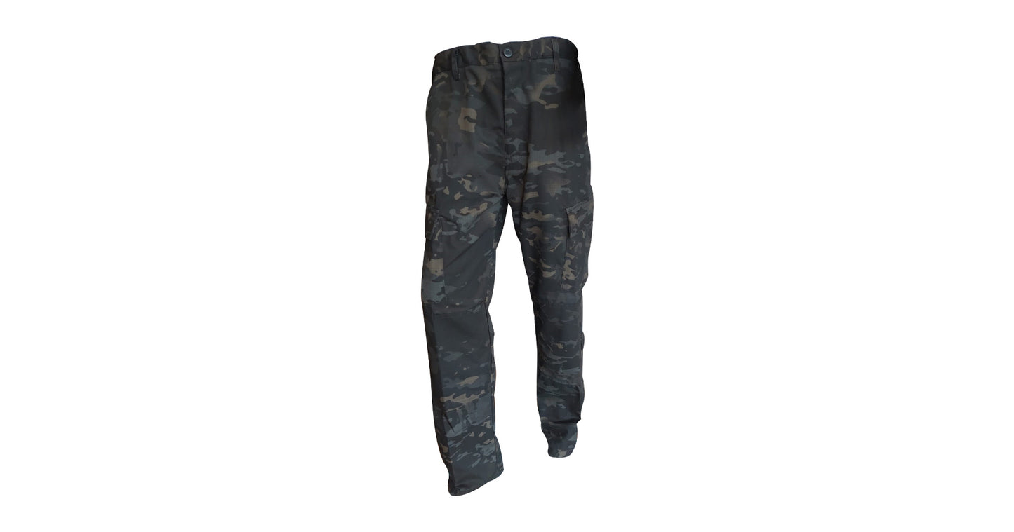 Black Multicam Combat Trouser - NEW