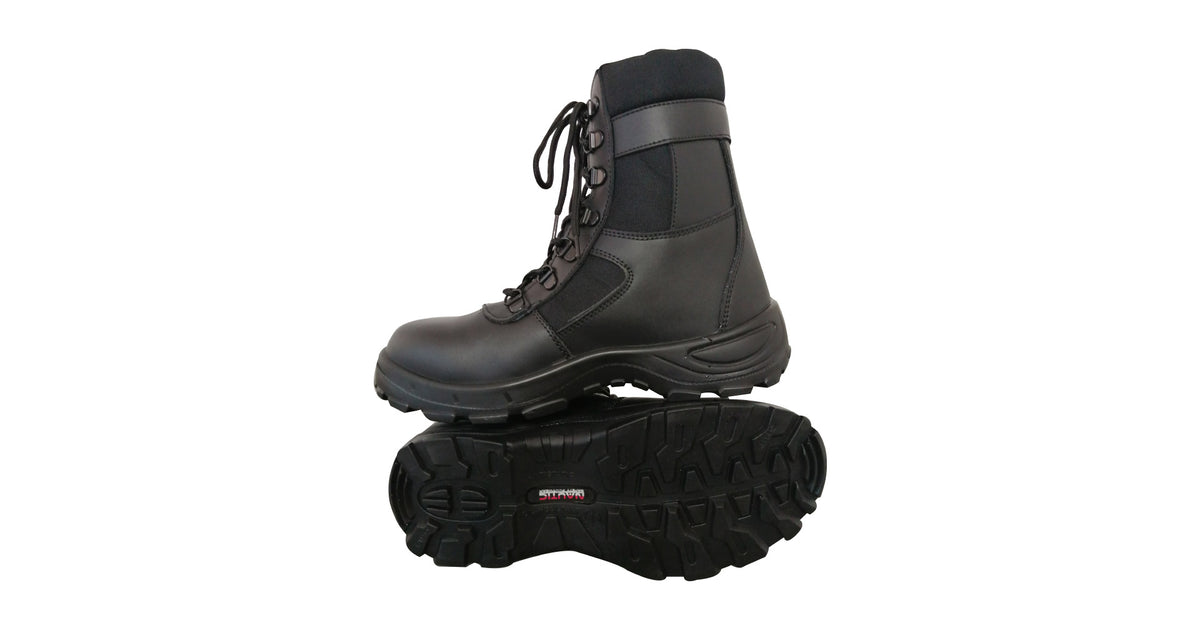 Black Nautic 365 NATO Safety Boots – South African Military Surplus