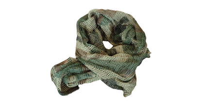 Camo Mesh Scarf (Various Colours)
