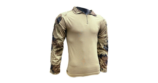 Dark Digital Grey Camo "Frog Shirt"