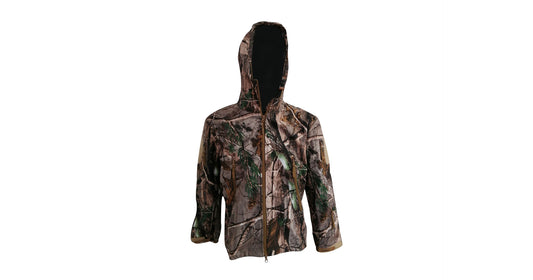 Deep Forest Soft-Shell Jacket with Hood