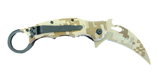 Digital Desert Bear Claw Knife