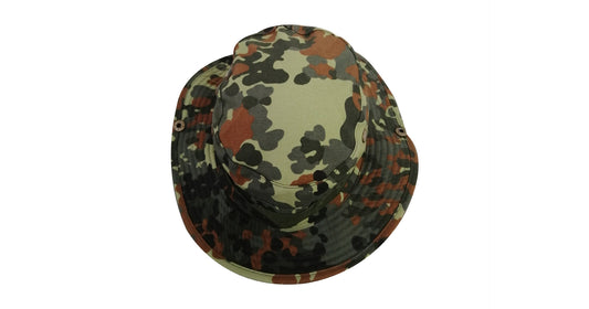 Green Flecktarn Bush Hat