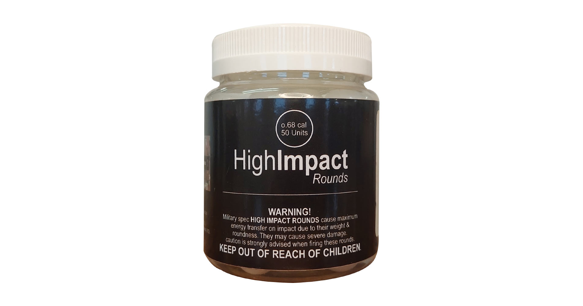 High Impact Solid Rounds (50) - NEW