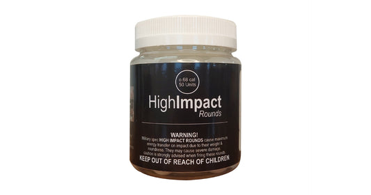 High Impact Solid Rounds (50) - NEW