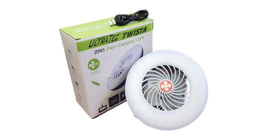 Ultratec Rechargable LED Fan