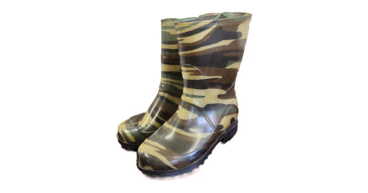 Woodland Camo Gumboots (Kids)