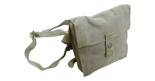 Ex-SANDF Binocular Bag with Sling (Green Canvas) - NEW