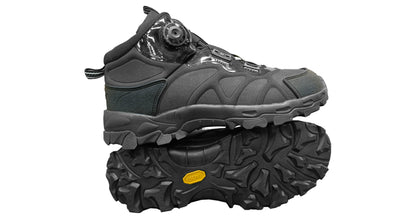 black-hiking-sneakers image 2
