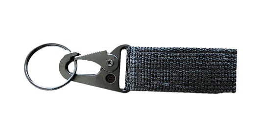 Black Velcro Keyring