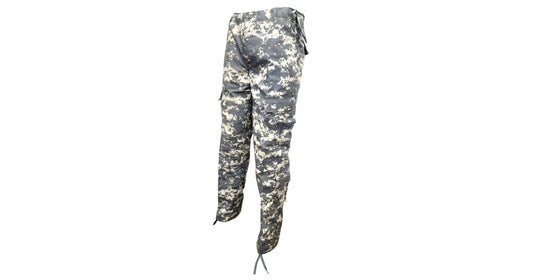 Digital Grey Camo Combat Trouser