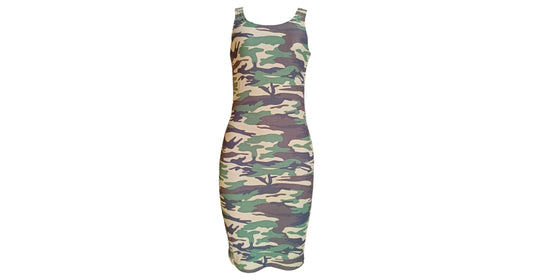 Ladies Camo Dress image 0