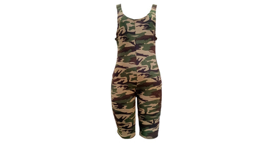 Ladies Camo Jumpsuit