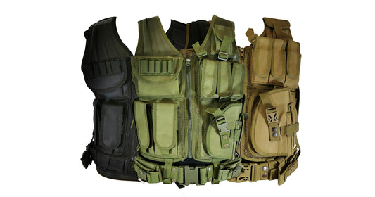Light-Weight "Airsoft" Vest (Various Colours)