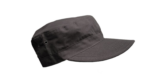 black-officer-cap image 1