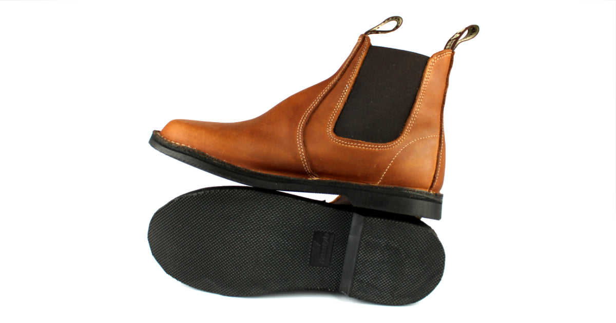 Freestyle Karoo Ladies Elastic Gusset Leather Veldskoen Boot