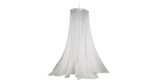mosquito-net-white-single-bed image 0